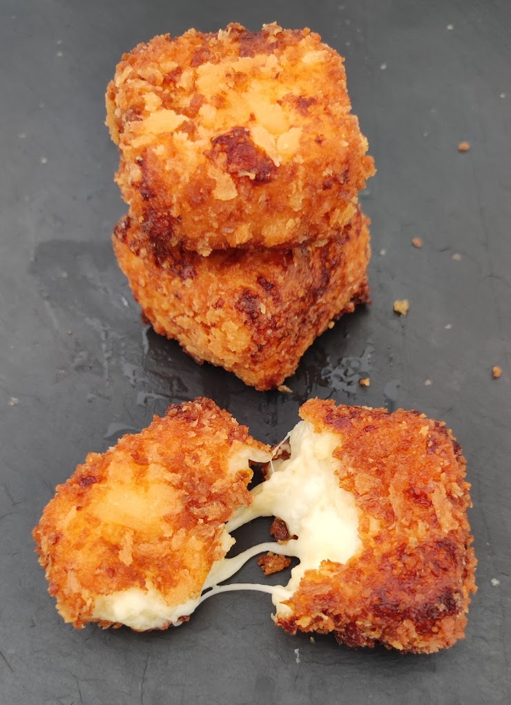 Croquettes au fromage fondant faites maison